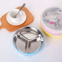 Food grade cartoon stainless steel lunch box