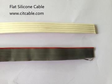 Flat Ribbon Silicone Cable
