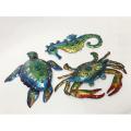 Sea Turtle Crab Seahorse, Beach Themed Decoration