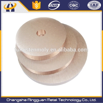 Tungsten Copper EDM Circle W75CU25