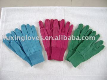 Jersey dotted gloves/cotton glove/working glove/safety gove
