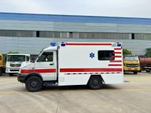 Emergency Response Ambulance with Advanced Medical Equipment