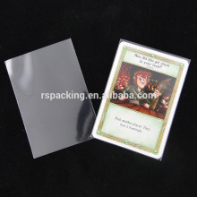 100mic Top Quality Clear Card Sleeves for Game