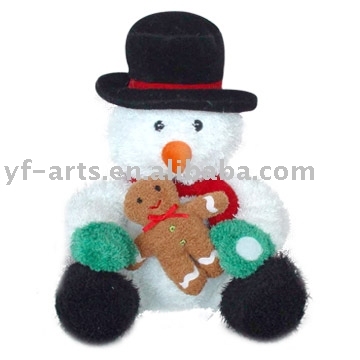 snowman toy,stuffed toy,plush toy