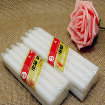 Paraffin wax 55g white candles to Madagascar