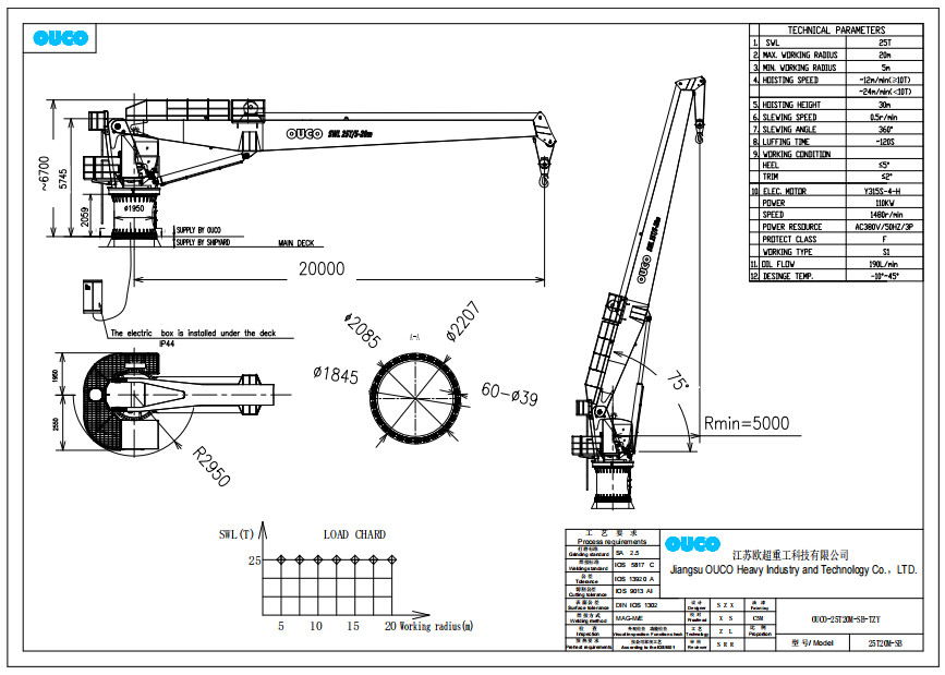 25t20mstiff boom