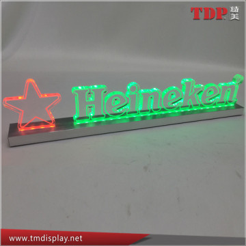 Indoor ul led decorative alphabet letters sign