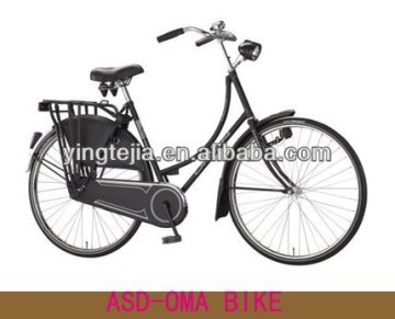 Lady 28" black oma bike/dutch bicycle