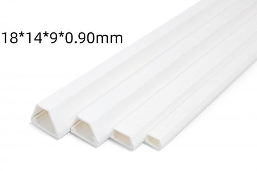 18*14*9*0,90 mm trapeziumvormige PVC -kabelstromping