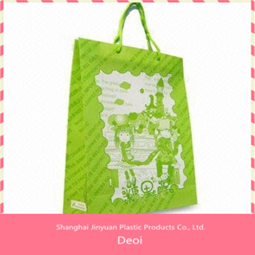 OEM factory and customized durable designer shopping plastic pp bag