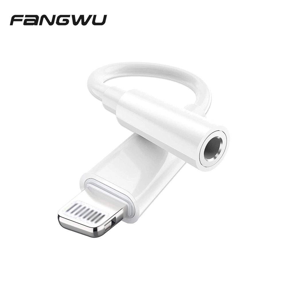 For Lighting to 3.5mm Headphone Adapter Audio Aux Cable Adapter For i Phone