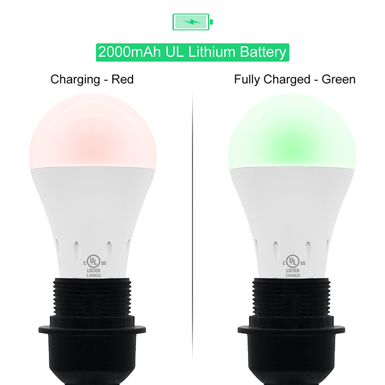 rechargeable led light bulb