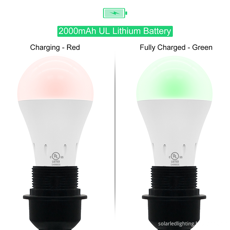 rechargeable led light bulb