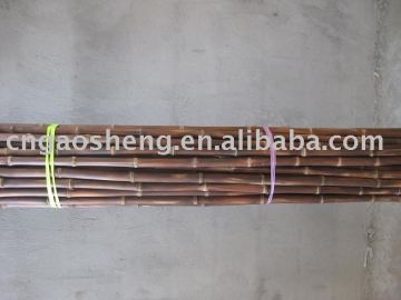 Dark brownish bamboo pole,bamboo cane,bamboo stake,bamboo stick,THIS COLOR IS NOT DYED