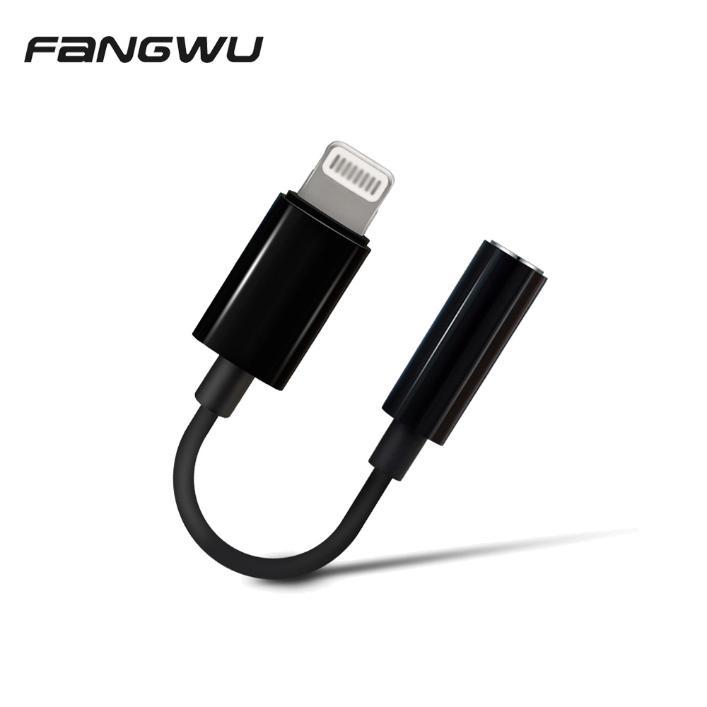 For Lighting to 3.5mm Headphone Adapter Audio Aux Cable Adapter For i Phone