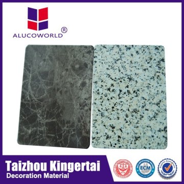 Alucoworld marble texture/ nice design aluminum composite panel