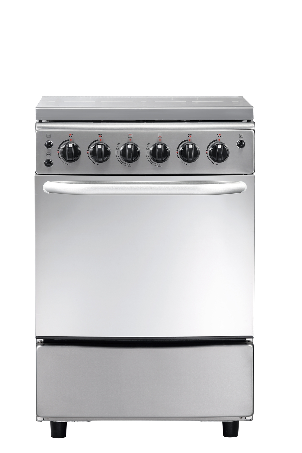 4 Burner Stainless Steel Gas Oven 26inch