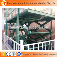 Small home elevator fixed hydraulic scissor car lift platform of high quality