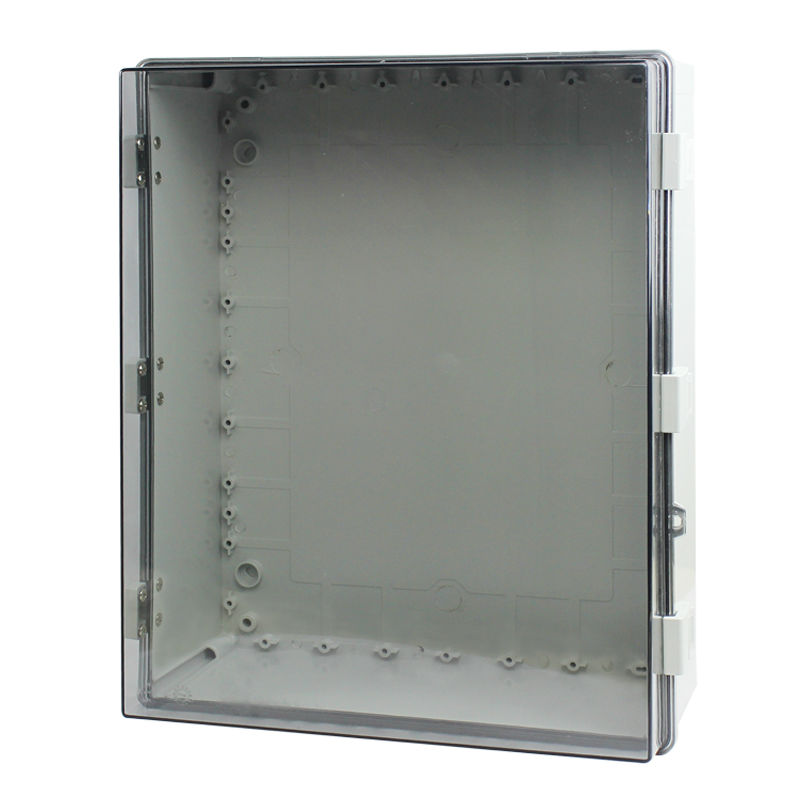 SAIPWELL 600*400*220mm IP66 Clear Cover 3 Buckles Electric PC Waterproof Box Plastic Waterproof Junction Box Air Switch Box