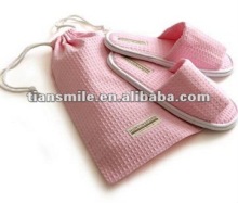 waffle hotel disposable bath slippers with good price