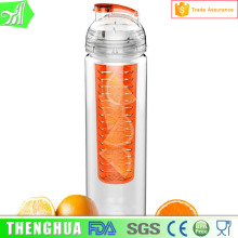 fruit water bottle shaker, lemon squeezer bottle
