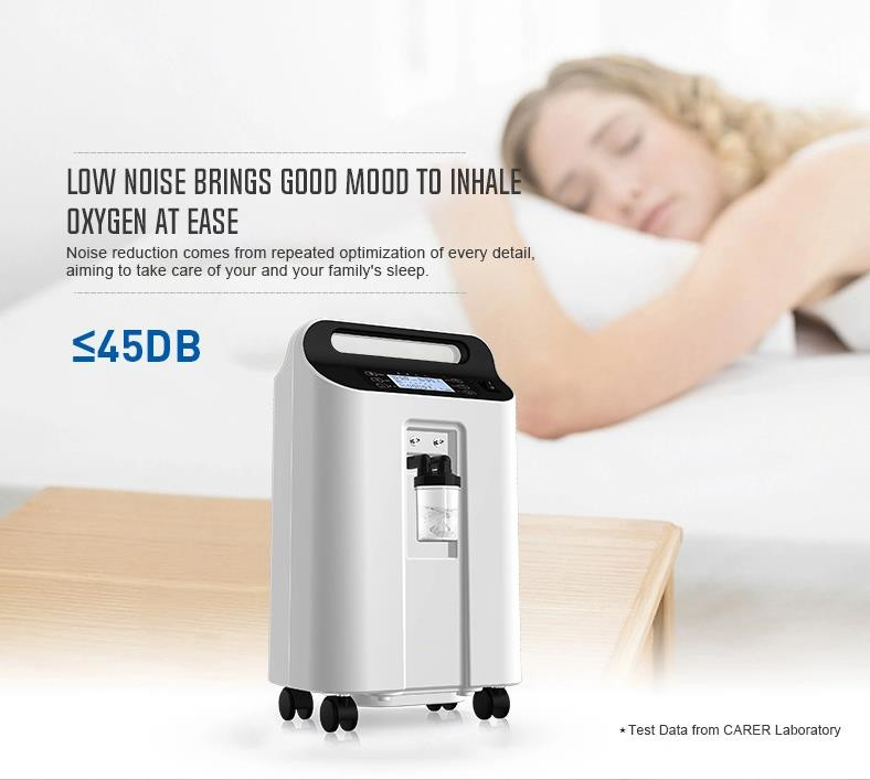 Medical 5L Oxygen Generator Concentrator Household Oxygen Generator Portable Oxygen Generator