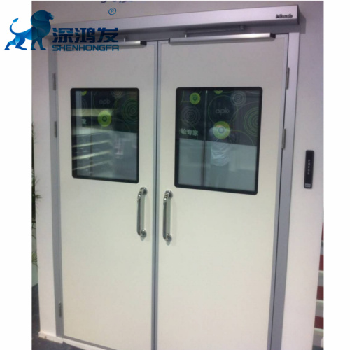 Pintu Swing Hospital Aluminium Aluminium Lancar