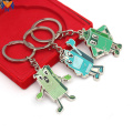 Metal fashion keychain for promotional gift