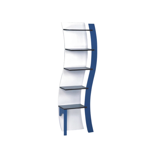 Display rack in piedi per salone di bellezza