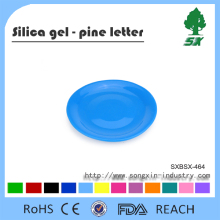 Round Shape Food Silicone Tray/Plate/Disk