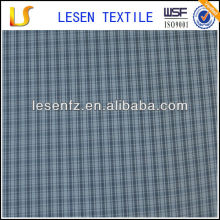 Lesen polyester black yarn imitate memory fabric / yarn dyed imitate memory