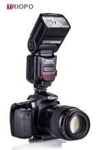 TRIOPO TR-586 dslr camera speedlite studio flash light,manufacture TTL flashgun  with slave flash for Nikon and Canon