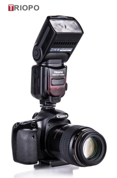 TRIOPO TR-586 dslr camera speedlite studio flash light,manufacture TTL flashgun  with slave flash for Nikon and Canon