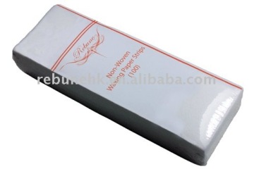 Non-Woven waxing paper strips, depilatory wax use