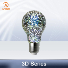 Artful Filament Bulb Featuring 3D Light Depth