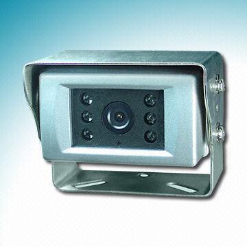 Waterproof Color CCD Camera with Stainless Steel Mount, Sun Shield and Night Vision Function