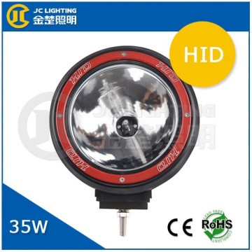 7" HID xenon headlight for motorcycle parts, hid lights wholesale, HID spot light with xenon hid ballast