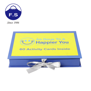 Colorful Rigid Cover Children Activity Game Card Set