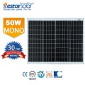 Moduli mono mono del pannello di energia solare da 50 W Mini