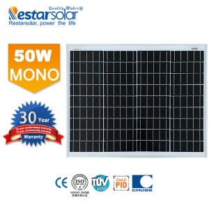 Painel solar mini 50W Mini painéis solares