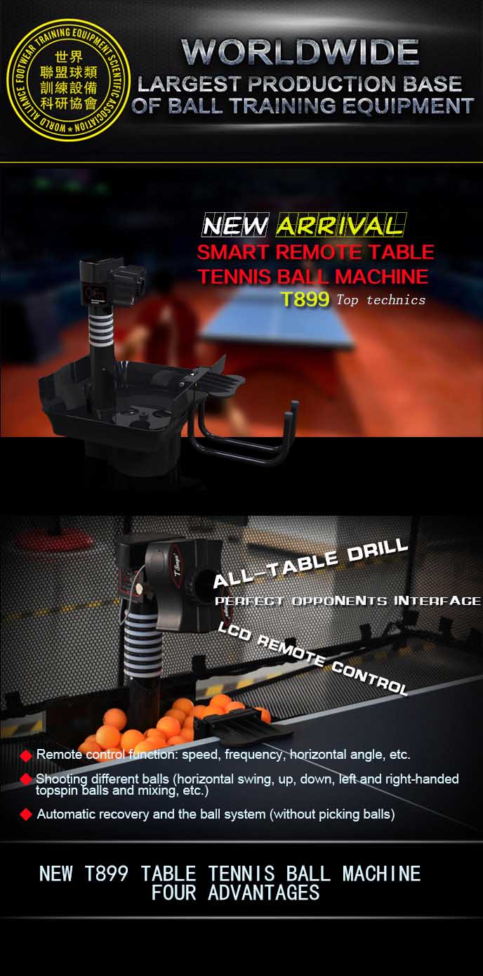 Pingpong Table Tennis Robot Automatic Ball Machine per l'allenamento dalla fabbrica