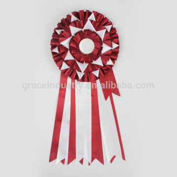 Wholesale Making A Personalised Round Award Ribbon Rosette