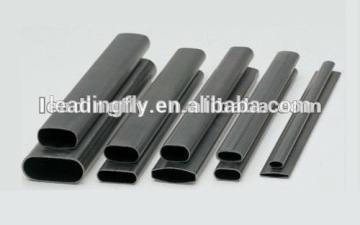 carbon steel flat oval tubes