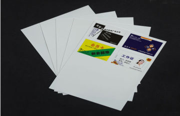Inkjet printing PVC material