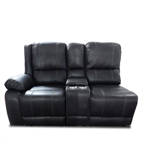 Modern Living Room Furniture Electric Leather Corner Sofa