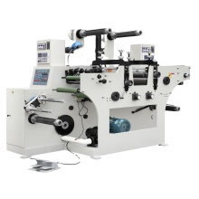 Rotary Die Cutter Machine with Turret Rewinder