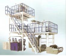 Three-layer Co-extrusion Blowing Film Machine with IBC system and Auto Roll Changer