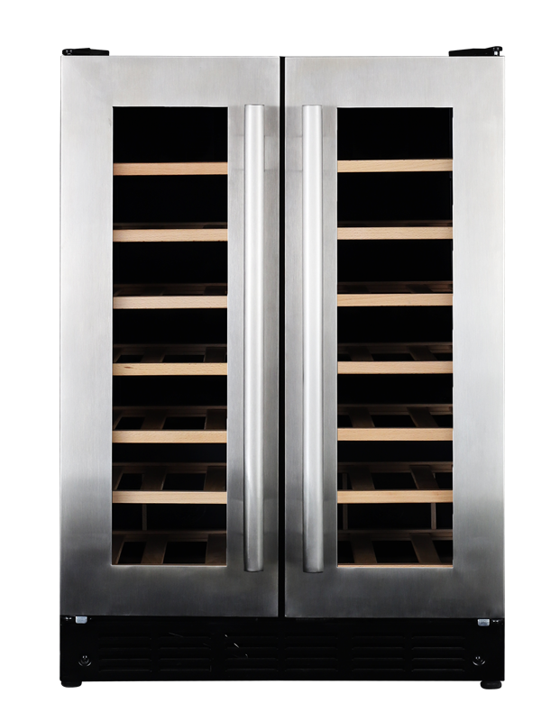 Refroidisseur de vin de refroidissement de compresseur multi-zone WS-155Web