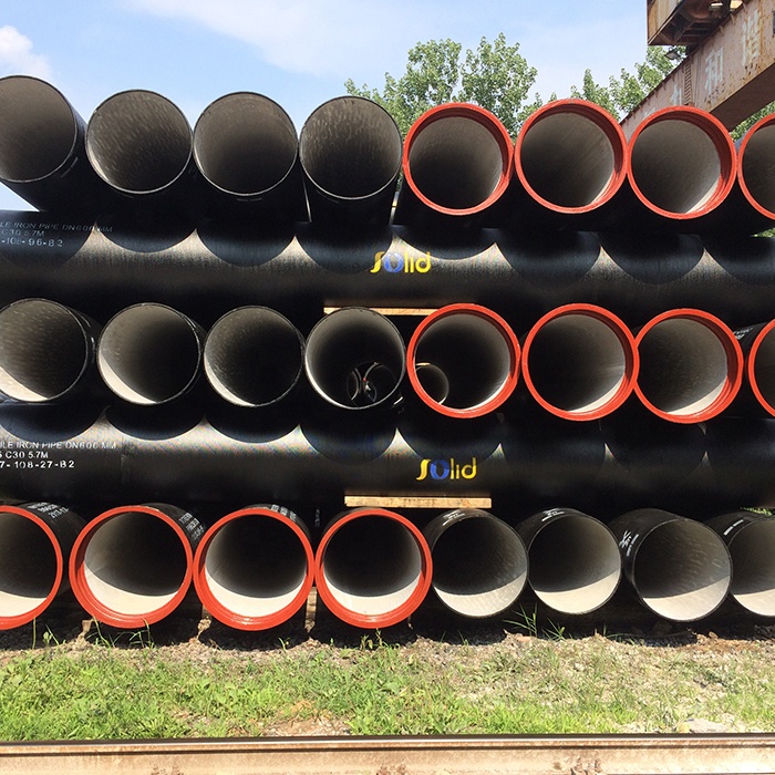 DN80-DN2600 ISO2531 EN598 One leading Manufacturers of K9, C40, C30, C25 Ductile Iron Pipe