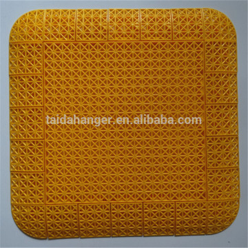 Outdoor badminton court flooring material